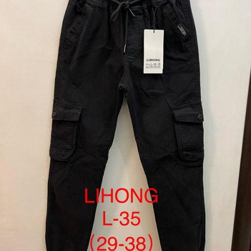 Штаны Lihong (29-38) L35 black (деми) Lihong L35 black