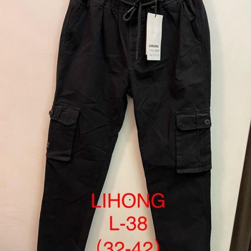 Штаны Lihong (32-42) L38 black (деми) Lihong L38 black