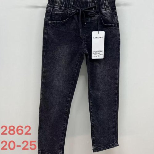 Джинсы Lihong (20-25) 2862 black (деми) Lihong 2862 black
