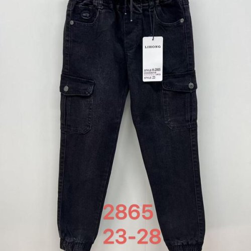 Джинсы Lihong (23-28) 2865 black (деми) Lihong 2865 black