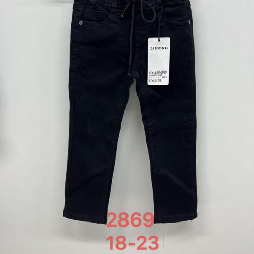 Джинсы Lihong (18-23) 2869 black (деми) Lihong 2869 black