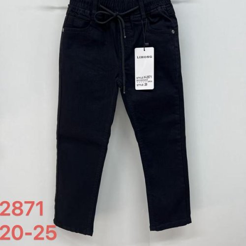 Джинсы Lihong (20-25) 2871 black (деми) Lihong 2871 black