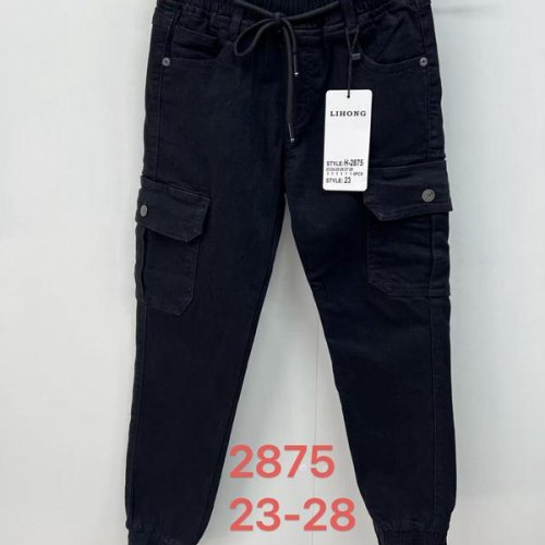 Джинсы Lihong (23-28) 2875 black (деми) Lihong 2875 black
