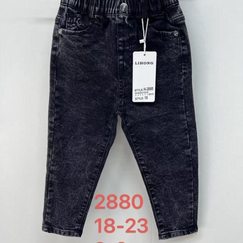 Джинсы Lihong (18-23) 2880 black (деми) Lihong 2880 black