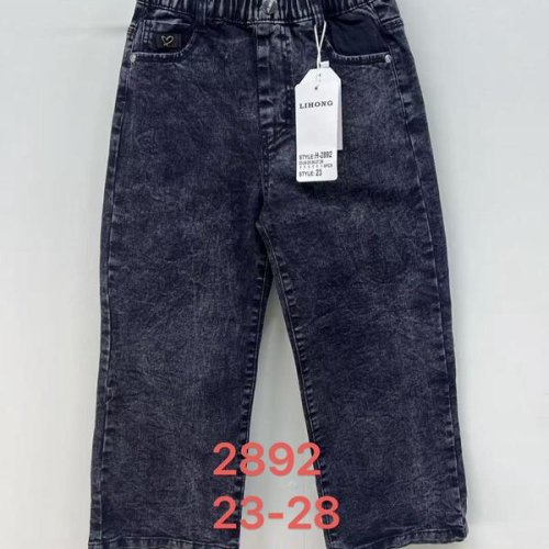 Джинсы Lihong (23-28) 2892 black (деми) Lihong 2892 black
