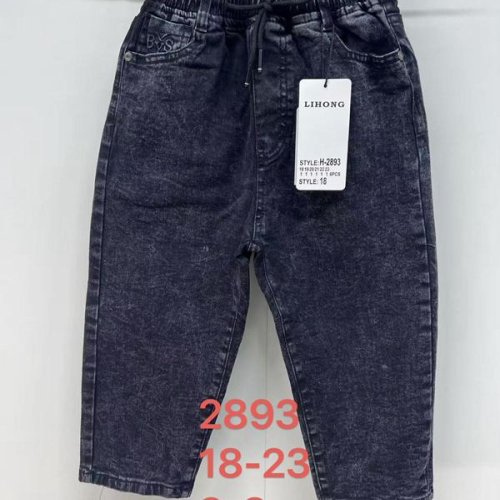 Джинсы Lihong (18-23) 2893 black (деми) Lihong 2893 black