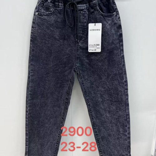 Джинсы Lihong (23-28) 2900 black (деми) Lihong 2900 black