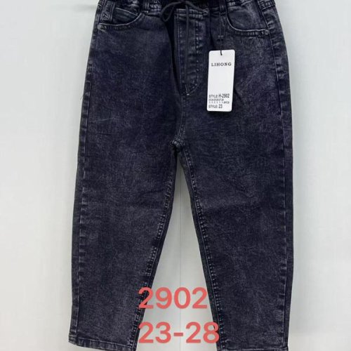 Джинсы Lihong (23-28) 2902 black (деми) Lihong 2902 black