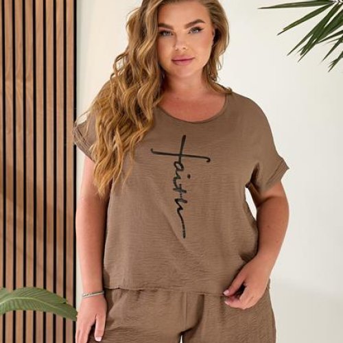 Костюм Global (48-58) 1205 brown (лето) Global 1205 brown