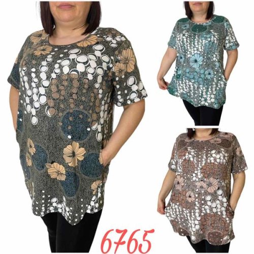 Туника Global (50-60) 6765 beige (лето) Global 6765 beige