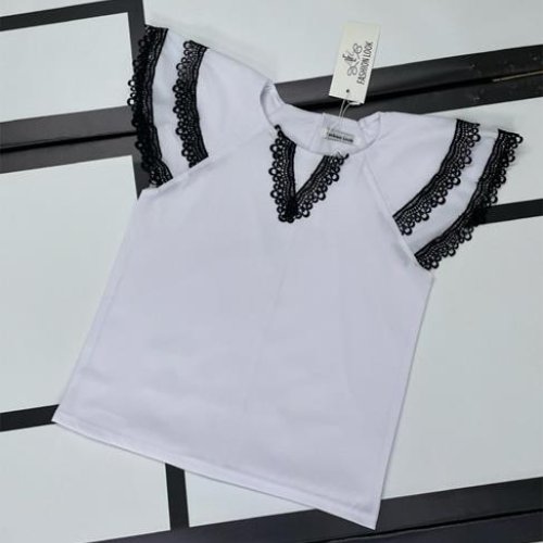 Блузка iBamBino (122-146) IB503 white (лето) iBamBino IB503 white