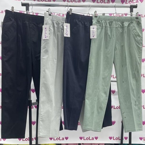 Капри Lola (XL-5XL) LL62 l.grey (лето) Lola LL62 l.grey
