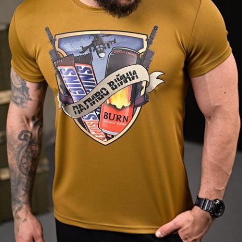 Футболка Madoka (M-3XL) 949 koyot (лето) Madoka 949 koyot