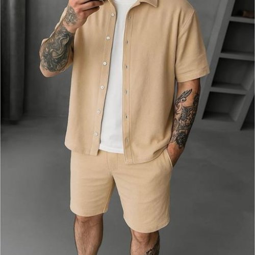Костюм Faraon (48-54) 1733 beige (лето) Faraon 1733 beige