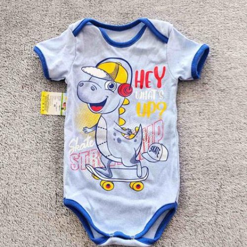 Боди Boys&Girls (0-0.3) BG139 l.blue (лето) Boys&Girls BG139 l.blue