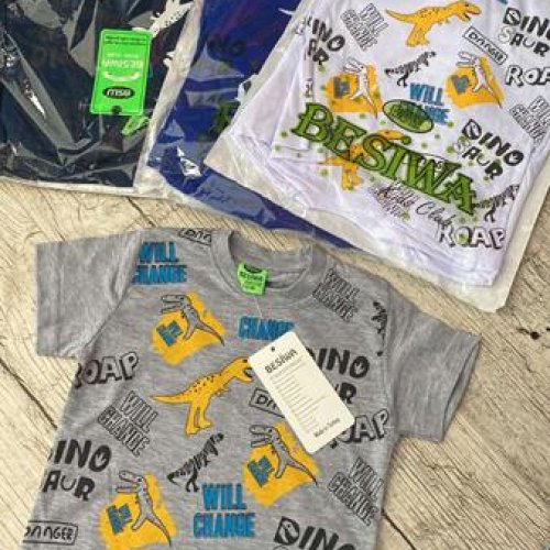 Футболка Boys&Girls (1-4) BG196 blue (лето) Boys&Girls BG196 blue