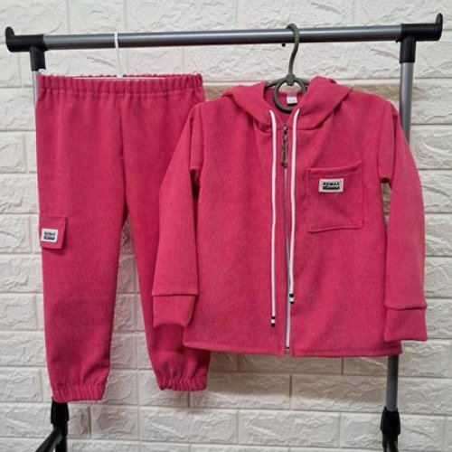 Костюм спорт Boys&Girls (2-4) BG216 pink (деми) Boys&Girls BG216 pink