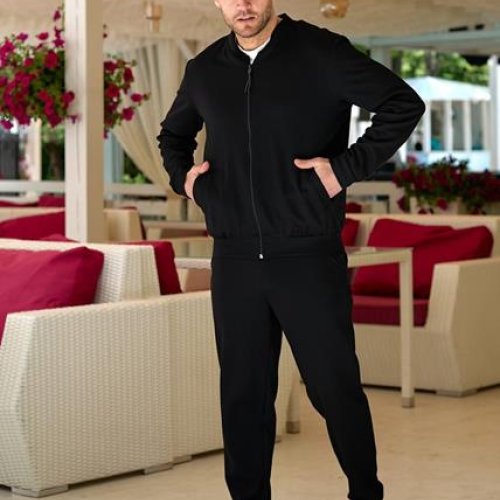 Костюм спорт Faraon (46-56) 802-125 black (деми) Faraon 802-125 black