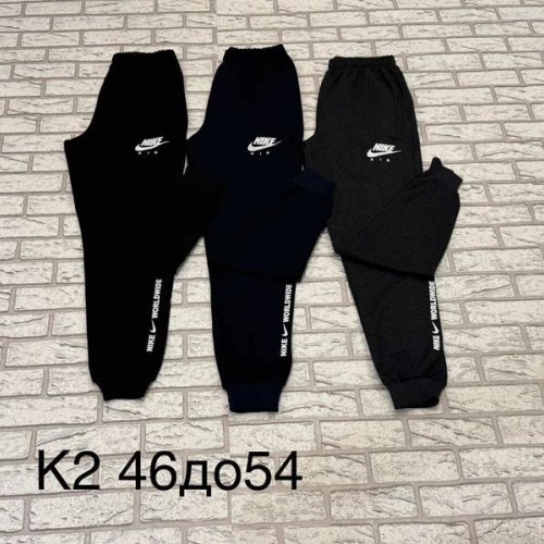 Штаны спорт Faraon (46-54) K2NK d.grey (деми) Faraon K2NK d.grey