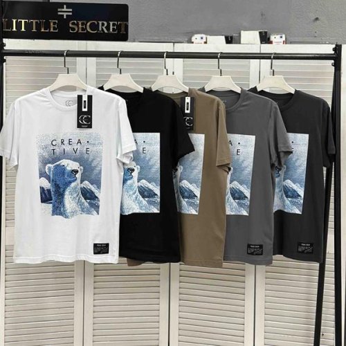 Футболка Faraon (S-XL) 400604 d.grey (лето) Faraon 400604 d.grey