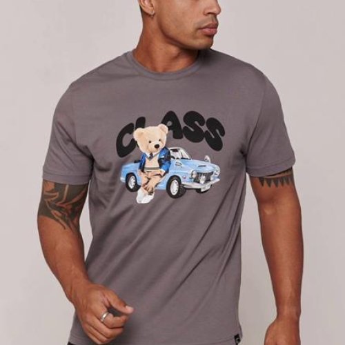 Футболка Faraon (S-XL) 400638 grey (лето) Faraon 400638 grey