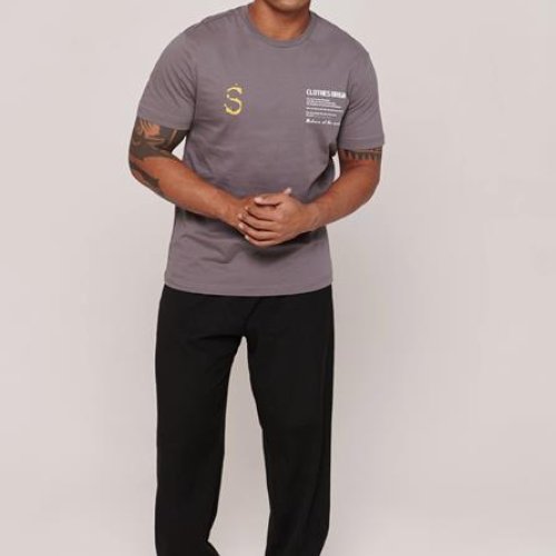 Футболка Faraon (S-XL) 400642 grey (лето) Faraon 400642 grey