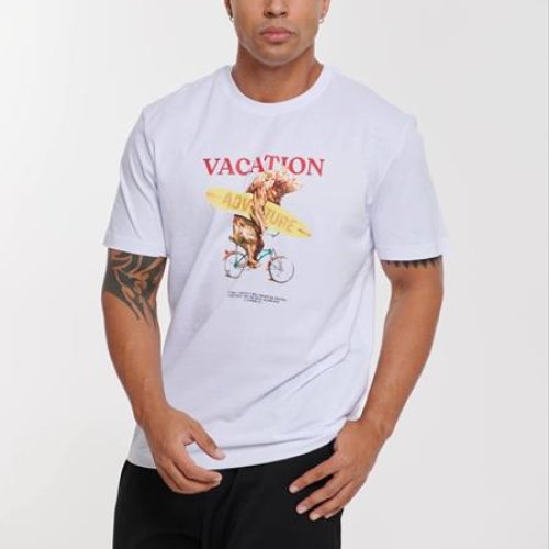Футболка Faraon (S-XL) 400636 white (лето) Faraon 400636 white