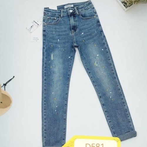 Джинсы NewJeans (25-30) D581 l.blue (деми) NewJeans D581 l.blue