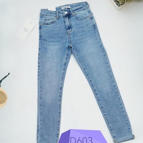 Джинсы NewJeans (25-30) D603 l.blue (деми) NewJeans D603 l.blue