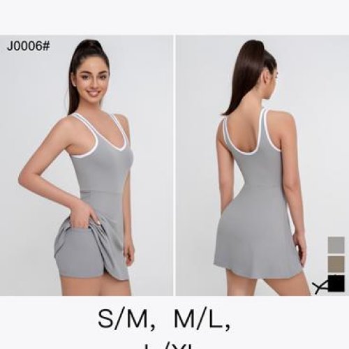 Костюм NewJeans (S-XL) J0006 grey (лето) NewJeans J0006 grey
