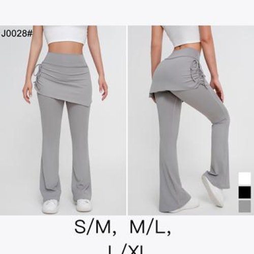 Штаны спорт NewJeans (S-XL) J0028 grey (деми) NewJeans J0028 grey