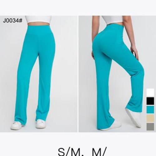 Штаны спорт NewJeans (S-XL) J0034 l.green (деми) NewJeans J0034 l.green