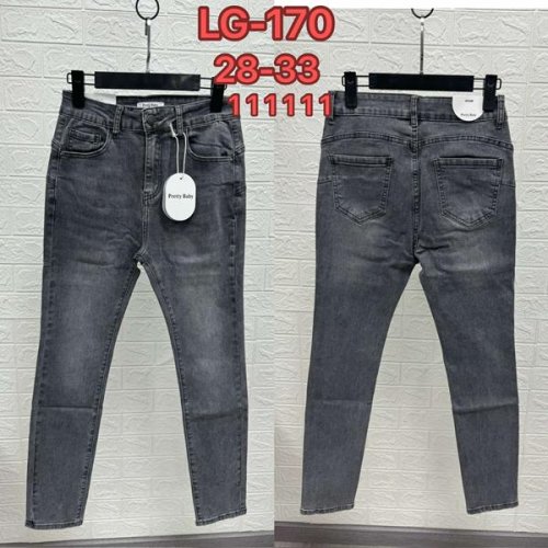 Джинсы NewJeans (28-33) LG170 grey (деми) NewJeans LG170 grey