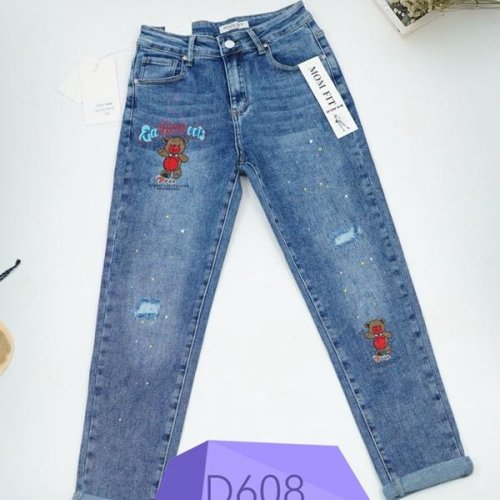 Джинсы NewJeans (25-30) D608 l.blue (деми) NewJeans D608 l.blue