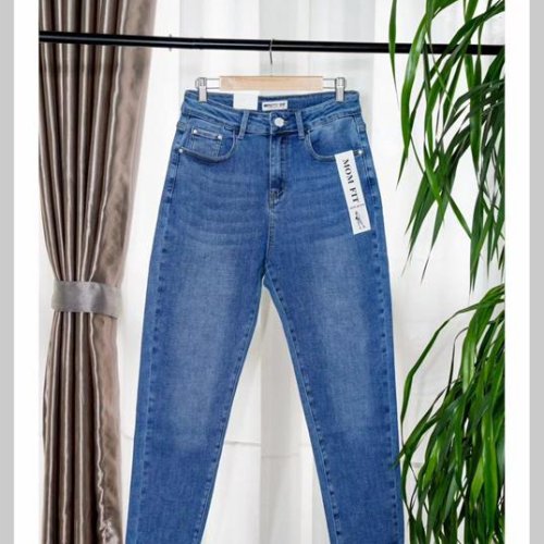 Джинсы NewJeans (28-33) W519 blue (деми) NewJeans W519 blue