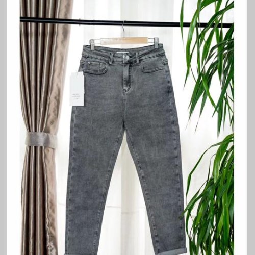 Джинсы NewJeans (28-33) W533 black (деми) NewJeans W533 black