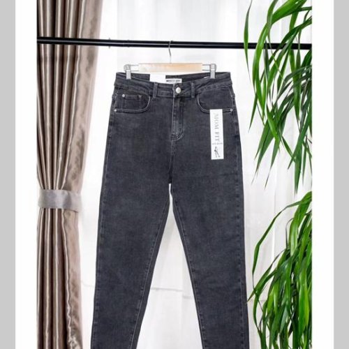 Джинсы NewJeans (28-33) W536 black (деми) NewJeans W536 black