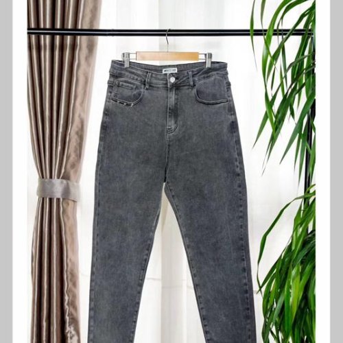 Джинсы NewJeans (31-38) W537 black (деми) NewJeans W537 black