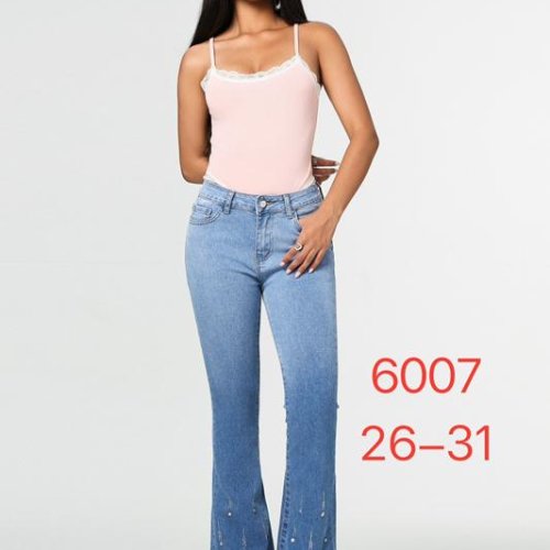 Джинсы NewJeans (26-31) 6007 l.blue (деми) NewJeans 6007 l.blue
