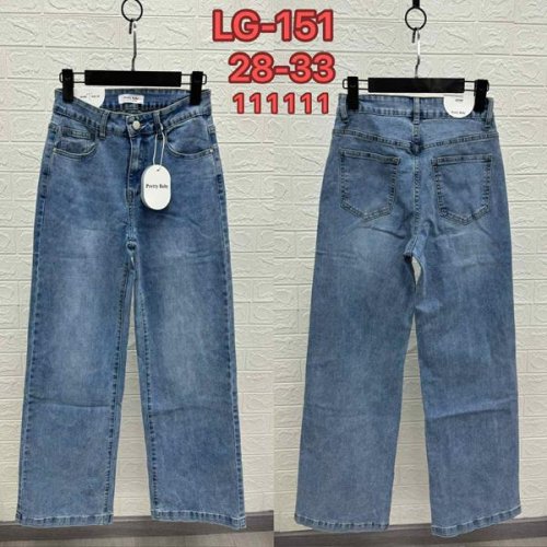 Джинсы NewJeans (28-33) LG151 blue (деми) NewJeans LG151 blue