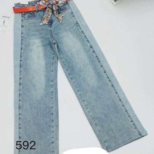 Джинсы NewJeans (25-30) D592 blue (деми) NewJeans D592 blue