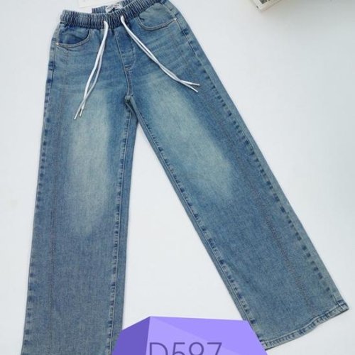 Джинсы NewJeans (25-30) D597 blue (деми) NewJeans D597 blue