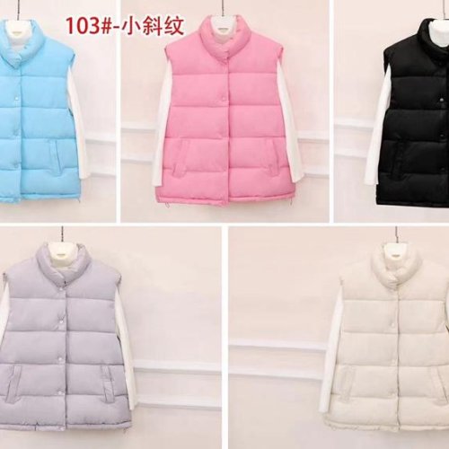 Жилетка Oukali (L-3XL) 103 l.blue (деми) Oukali 103 l.blue