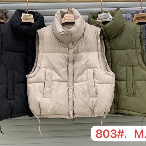 Жилетка Oukali (M-2XL) 803 black (деми) Oukali 803 black