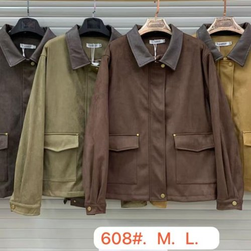 Куртка Oukali (M-L) 608 khaki (деми) Oukali 608 khaki