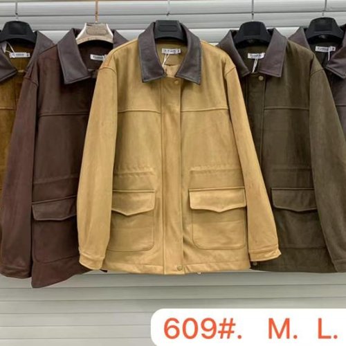 Куртка Oukali (M-L) 609 d.brown (деми) Oukali 609 d.brown