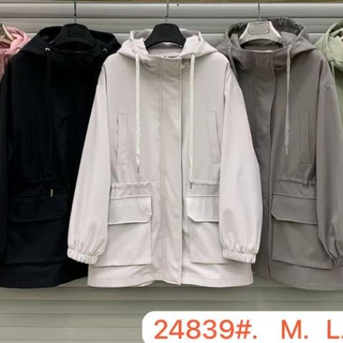 Куртка Oukali (M-L) 24839 grey (деми) Oukali 24839 grey
