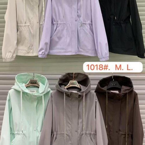Куртка Oukali (M-L) 1018 l.blue (деми) Oukali 1018 l.blue
