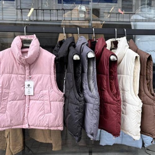Жилетка Oukali (M-2XL) 813 red (деми) Oukali 813 red