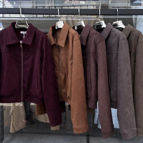 Куртка Oukali (S-M) 628 brown (деми) Oukali 628 brown